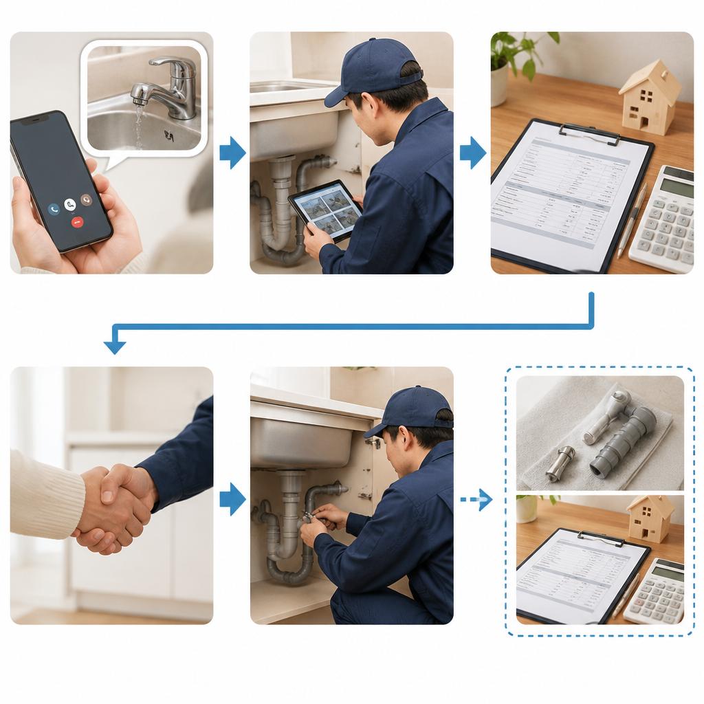 ご相談から作業完了まで。初めてでも迷わない4ステップ