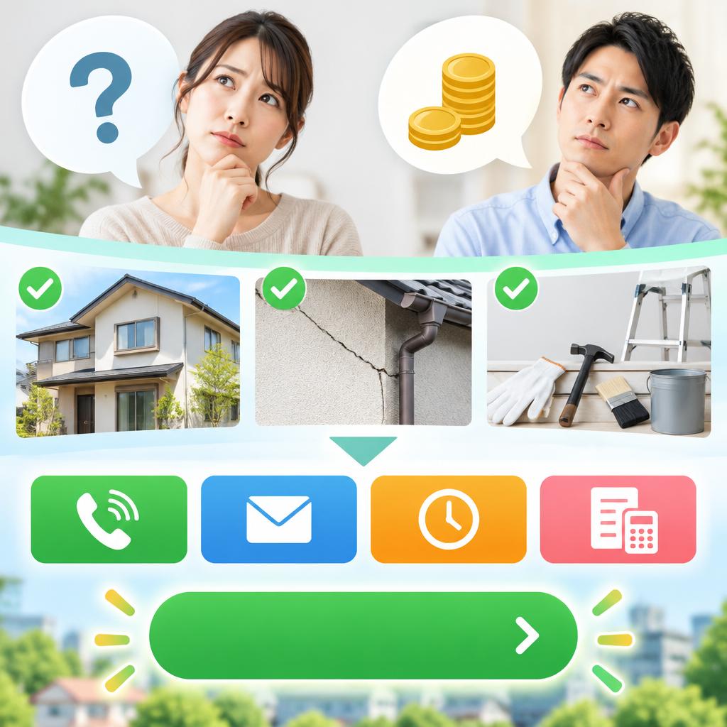一人で抱え込まず、今すぐご相談を。無料見積りから始められます