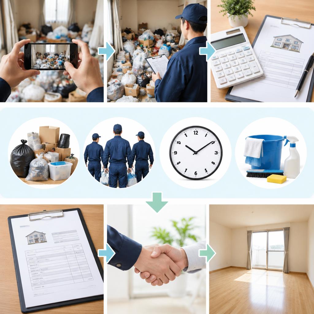 費用の不安を解消。作業前に内容と料金を明確に